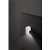 Perenz Illumina Applique alluminio colore bianco opaco Quarondo 1 luce attacco GU10 IP65 H.12CM