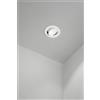 Perenz Illumina Oasis Faretto da incasso orientabile in alluminio bianco d.9cm 1 luce attacco GU10