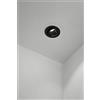 Perenz Illumina Oasis Faretto da incasso orientabile in alluminio nero d.9cm 1 luce attacco GU10