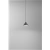 Perenz Illumina Peak sospensione in metallo antracite opaco rosone non incluso LED 12W 3000K CRI?80 220-240V 50/60Hz 1509Lm d.19cm