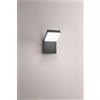 Perenz Illumina Piega applique in alluminio antracite opaco LED 20W CCT 3000K 4000K 6000K CRI?90 220-240V 50/60Hz 1600Lm IP65