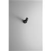 Perenz Illumina Pin faretto in alluminio nero orientabile 1 luce Attacco GU10 da abbinare a Testina CILINDRO 8296