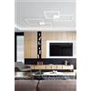 Perenz Illumina PLAFONIERA IN ALLUMINIO COLORE BIANCO CROSS LED 64W CCT 3000K 4000K 6000K CRI?80 220-240V 50/60Hz 4800Lm
