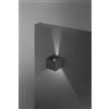 Perenz Illumina Shadow applique in alluminio antracite opaco LED 12W 3000K CRI?90 220-240V 50/60Hz 960Lm 10x10cm IP54