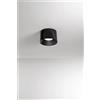 Perenz Illumina Plafoniera in metallo nero lucido Hole LED 24W CCT 2700K 3000K 4000K CRI?80 220-240V 50/60Hz 1920Lm 35cm dimmerabile