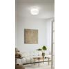 Perenz Illumina plafoniera in vetro e metallo bianco lucido Kave LED 20W 3000K CRI?80 220-240V 50/60Hz 1600Lm dimmerabile