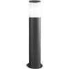 Perenz Illumina Sigaro paletto in alluminio antracite opaco 1 luce attacco E27 IP54 h.50cm