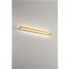 Perenz Illumina Slim applique in metallo oro opaco 79,2cm orientabile LED 24W CCT 2700K 3000K 4000K 1920Lm