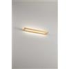 Perenz Illumina Slim applique in metallo oro opaco LED 24W CCT 2700K 3000K 4000K 1920Lm 59,2cm orientabile