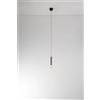 Perenz Illumina Poule sospensione in vetro e metallo fumé specchiato sfumato + grigio titianioo LED 8W 3000K CRI?80 220-240V 50/60Hz 640Lm Dimmerabile