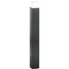Perenz Illumina Tower paletto in alluminio antracite opaco IP54 1 luce attacco E27 h.90cm
