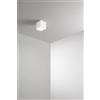 Perenz Illumina Tric plafoniera in alluminio bianco LED 10W 3000K CRI?90 220-240V 50/60Hz 800Lm 10x10cm