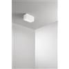 Perenz Illumina Tric plafoniera in alluminio bianco LED 20W 3000K CRI?90 220-240V 50/60Hz 1600Lm 10x20cm