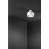 Perenz Illumina Yelmo plafoniera in metallo bianco bianco opaco + oro opaco 1 luce attacco E27