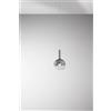 Perenz Illumina sospensione vetro e metallo fumé specchiato sfumato Lollipop d.20cm 1 luce attacco E27 Rosone non incluso