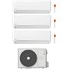 Clivet CONDIZIONATORE CLIVET TRIAL SPLIT EZCOOL 9000+9000+9000 BTU INVERTER MU2-Y 61M A++
