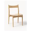 Westwing Collection Sedia da pranzo in legno di frassino Koa -