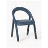Westwing Collection Sedia da pranzo imbottita Ada - Blu