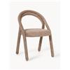Westwing Collection Sedia da pranzo imbottita Ada - Beige