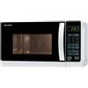 Sharp Home Appliances R-642 WW Superficie piana Microonde con grill 20 L 800 W Bianco"