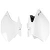 Ufo Carene laterali UFO PLAST, set da 2 pezzi per Yamaha WR F 250 / 450 cc, anni di produzione 2007-2014, colore: bianco OEM
