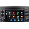 Awesafe Autoradio Android 7'' 64 GB per Mercedes W245 / W639 (dal 2005) con CarPlay & Android Auto Navigazione & Bluetooth