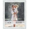 Icona Bay - Cornice portafoto 20x25 cm bianco nuvola - Stile Cape Cod, cornice foto 20 x 25 cm - Da tavolo o da parete - Collezione Bayou