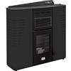 Stufe A Pellet Italia Marmolada 14 kW (PACK WI-FI) Canalizzata Colore: Nero