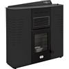 Stufe A Pellet Italia Marmolada 13 kW - 5 Stelle (PACK WI-FI) Canalizzata Colore: Nero