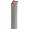 Forte Binario di scorrimento per porte forte grigio 180 cm