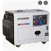 Generatore di corrente nuovo Hyundai diesel 6 kW gasolio trifase monofase 9 kwa fullpower silenziato gruppo elettrogeno 6 kilovatt gasolio silenziato Hyundai
