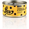 Natural Code Lev al Tonnetto e Gamberetti in Lattina per Gatti - 70 g, 12 pezzi