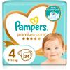 Pampers Premium Care Size 4 34 pz