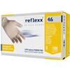 REFLEXX 46 GUANTO IN LATTICE SENZA POLVERE MONOUSO NON STERILE S 100 PEZZI