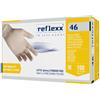 REFLEXX 46 GUANTO IN LATTICE SENZA POLVERE MONOUSO NON STERILE M 100 PEZZI