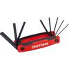 CRAFTSMAN CMHT26007 CM Chiave esagonale 8KEY Set pieghevole metrico