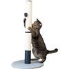 Kerbl Pet Tiragraffi per animali domestici Opal Pro, 40x40x80cm, tiragraffi per gatti, rivestito in sisal naturale, protezione per le unghie, diametro del palo 7cm, protegge mobili e pareti