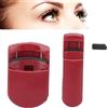 TMISHION Set 2 Piastre Capelli Rosse in Silicone Antistatico, Riscaldamento Rapido per Styling Preciso e Veloce, Ideale per Lunghezze