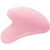 Mina Heal Rose Quartz Gua Sha Massaggiatori per il viso per il lifting del viso Raschiatura Anti-rughe Anti-invecchiamento della pelle Detox e ringiovanimento