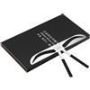 TMISHION Set Professionale 4 Dime Sopracciglia con Righello, Kit Europeo per Definire e Disegnare la Forma Perfetta delle Ciglia con Precisione