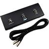 HQRP Pedale per amplificatore per chitarra a 3 pulsanti compatibile con Peavey 03572680 Sostituzione per JSX Head/JSX 212 Combo / 3120 Head/Triple XXX/Triple XXX 212 COMBO/Triple XXX II amps