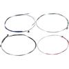 Pongnas Corde per Violino, 1 Set di 4 Corde con Nucleo in Acciaio Inossidabile per Violino 3/4 e/con estremità Sferica, SOL D LA MI