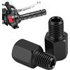 HIAHXC 4 pezzi adattatori per specchietti retrovisori per motociclette e scooter,viti di prolunga per moto M8/M10 a M10/M8 con filettatura destra,Adattatore per specchietto retrovisore (M10 bis M8)