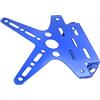 Yosoo Gruppi Ottici Posteriori Powersports Staffa per Moto Regolazione Dell'angolo Porta Blu Pieghevole per Moto
