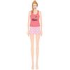 Nottingham Pigiama donna Nottingham spalla larga e pantaloncino cotone NPB216, CORALLO