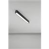 Perenz Illumina Plafoniera in alluminio nero Grid LED 20W CCT 3000K 4000K 6000K CRI?90 220-240V 50/60Hz 1520Lm