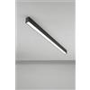 Perenz Illumina Plafoniera in alluminio nero Grid LED 40W CCT 3000K 4000K 6000K CRI?90 220-240V 50/60Hz 3120Lm