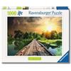 Ravensburger Puzzle 1000 Pezzi, Luce Mistica - Puzzle Adulti +14 anni, 70 x 50 cm, Puzzle per Adulti Paesaggio, Collezione Il Potere della Natura, Idee Regalo