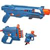 NERF Elite 2.0 Loadout 3-Blaster Pack, Includes Technician DS-2, Quadfire QS-4, Ace SD-1, 14 NERF Elite Darts, Multicolor, F4178