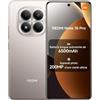 XIAOMI Redmi Note 15 Pro NFC, 8 + 256 GB, colore titanio, IP65, display AMOLED, Android 15, processore Mediatek Helio G200 Ultra, fotocamera 200 MP, 6,77 pollici, 45 W, senza caricabatterie